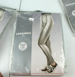 Amscan Shiny Metallic Leggings Adult L/XL NEW - Picture 1 of 5