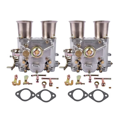 2X Carburetor For Weber 48mm DCOE Porsche Toyota Honda Suzuki Datsun 19630.007 - Image 1 of 4