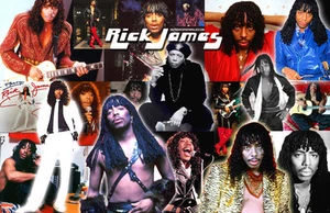 Póster de collage de Rick James - Imagen 1 de 1
