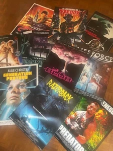 Lot 03 - 10 x Affiches originales cinéma horreur et fantastique - 40 x 60 cm - Photo 1/11