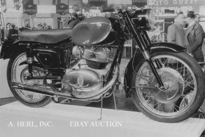 Maserati 250 ohv motorcycle from Italian Maserati car factory - 1955 photo - Picture 1 of 1