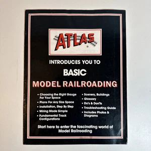 Vintage Catalog Atlas Introduces You To Basic Model Railroading 1989 - Picture 1 of 5