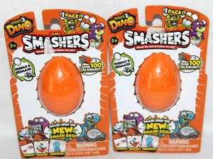 LOTE DE 2 NUEVOS Zuru Smashers Dino Serie 3 Huevos Coleccionables Dinosaurio Sorpresa-#11 - Imagen 1 de 2