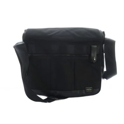 Bolso Porter Yoshida Calor Negocios Hombro 2 Vías Maletín Documento Lona Bordado Foto 1 de 4