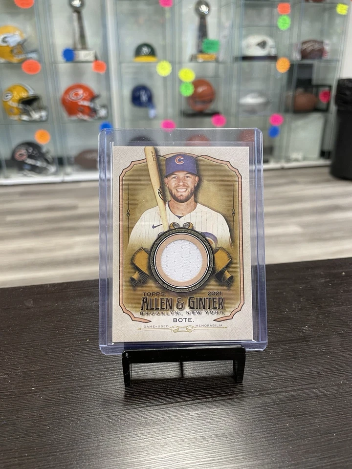 2021 Topps Allen And Ginter David Bote Patch #AGA-DB PJ - Image 1 of 2