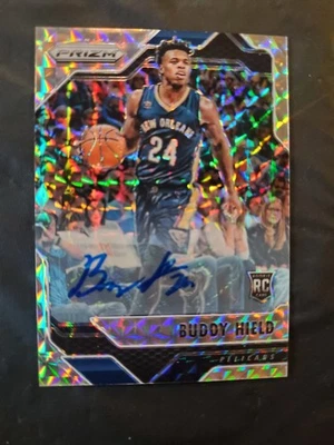Prizm Buddy Hield 2016 mosaico Prizm autógrafo (RC) #10 Foto 1 de 2