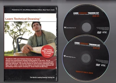 Learn Technical Dowsing OOP 2 DVD Set TRAINING Paul Smith 2009 Region Free ESP - Image 1 of 4