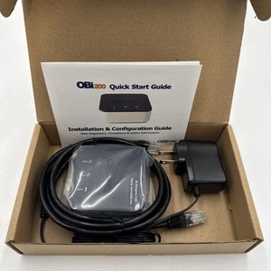 Obihai OBi200 VoIP Telephone Adapter with 1-Phone Port & USB - Afbeelding 1 van 3