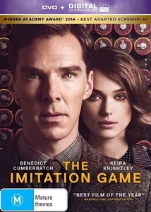 The Imitation Game (DVD + DIGITAL UV) REGION-4 | NEW/SEALED | FREE LOCAL POST - Picture 1 of 1