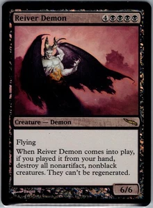 Reiver Demon FOIL Mirrodin PLD Black Rare MAGIC THE GATHERING CARD - Picture 1 of 2
