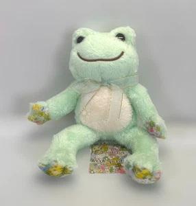 Nuovo peluche Sottaceti la rana 2024 9 pollici pastello giardino verde importazione Giappone - Foto 1 di 8