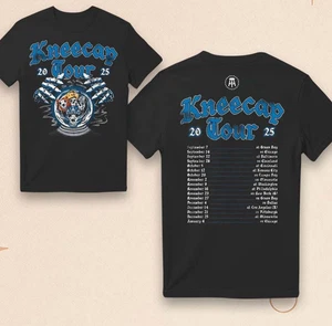 T-Shirt Kniekappe Tour 2025 Nordamerika Tour Versand aus USA VOLLE Größe S-5XL - Bild 1 von 3
