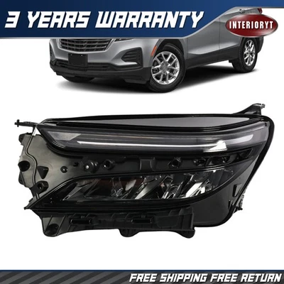 For 2022-2024 Chevy Equinox LT | RS Full LED Left Driver Side Headlight LH - Image 1 of 4