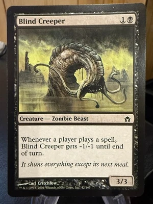 MTG Magic the Gathering Fifth Dawn Blind Creeper - Image 1 of 2