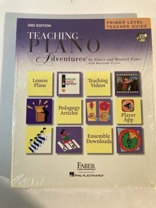 Teaching Piano Adventures: Primer Level Teacher Guide Second Edition (Book/DVD) - Foto 1 di 9