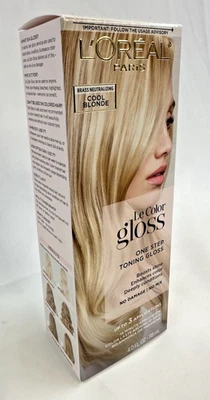L’Oreal Paris Le Color One Step Toning Hair Gloss, Cool Blonde, 4 Ounce 118 mL - Image 1 of 4