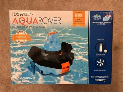 Bestway Flowclear AquaRover Limpiador Robótico Autónomo de Piscina - Negro TOTALMENTE NUEVO Foto 1 de 4