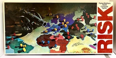 1980 Parker Bros RISK World Conquest Board Game 100% Complete - Image 1 of 4