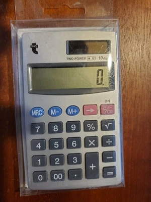 LEO SM-80 Taschenrechner, 10 Digits , LCD Display, two Power Originalverpackt !! - Bild 1 von 3