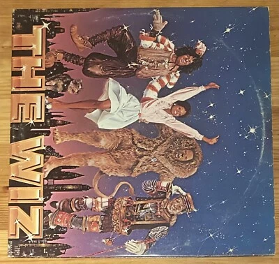 The Wiz Motion Picture Soundtrack Vinyl LPs With 2 Records 1978 Motown Poster - Imagem 1 de 4
