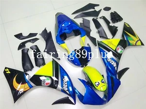 Blue Black Yellow Shark ABS Injection Fairing Kit Fit for YZF R1 2009 2010 2011 - Picture 1 of 7