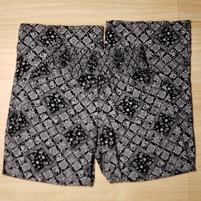 Pantalones fluidos Joe B para mujer negros blancos cintura elástica Foto 1 de 4