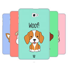 HEAD CASE DESIGNS HAPPY PUPPIES HARD BACK CASE & WALLPAPER FOR SAMSUNG TABLETS 1