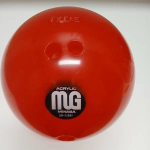 Mikasa MG Acryl Bowlingkugel 12 Pfund 5 Unzen gebohrt - Bild 1 von 14