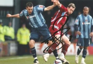 SCUNTHORPE: PAUL HAYES SIGNED 6x4 ACTION PHOTO+COA  - Picture 1 of 1