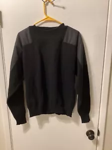 Women "The RainSwetter" blk/dark gray fabric/knit pullover sweater.Size Sm P.O. - Picture 1 of 2