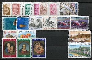 SAN MARINO 1983 POSTFRISCH KOMPLETTES JAHR - Bild 1 von 1