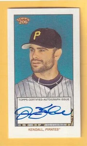 2024 Topps T206 Autograph #NNO Jason Kendall Pittsburgh Pirates NM-MT+ Auto - Bild 1 von 2