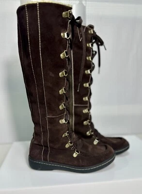 Timberland Winnicut Marrón Gamuza Botas de Invierno Altas, Talla 5.5, Excelente Estado Foto 1 de 4