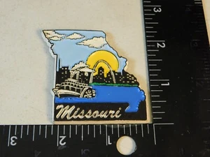 MAPA DEL ESTADO DE MISSOURI NEVERA IMÁN RECUERDO VIAJE - Imagen 1 de 2
