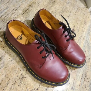 Dr Martens Oxford Shoes Mens US Size 8 Cherry Red AW004 11837 - Bild 1 von 16