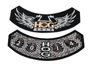Harley Owners Group HOG Harley Davidson Pins & Iron On Embroidered Patches - Picture 1 of 12