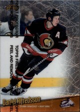 1998-99 Finest Senators Hockey Card #13 Daniel Alfredsson