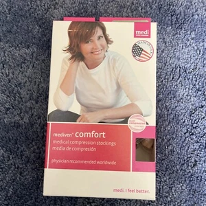 2-Mediven Comfort Muslo Cuentas Tb Ct Puntera Cerrada Natural 20-30 mmHg Talla IV NUEVO NUEVO EN CAJA - Imagen 1 de 4