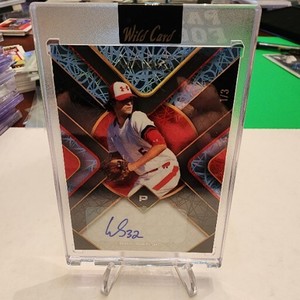 Will Sanders Wild Card Auto Mania auto card # 1/3