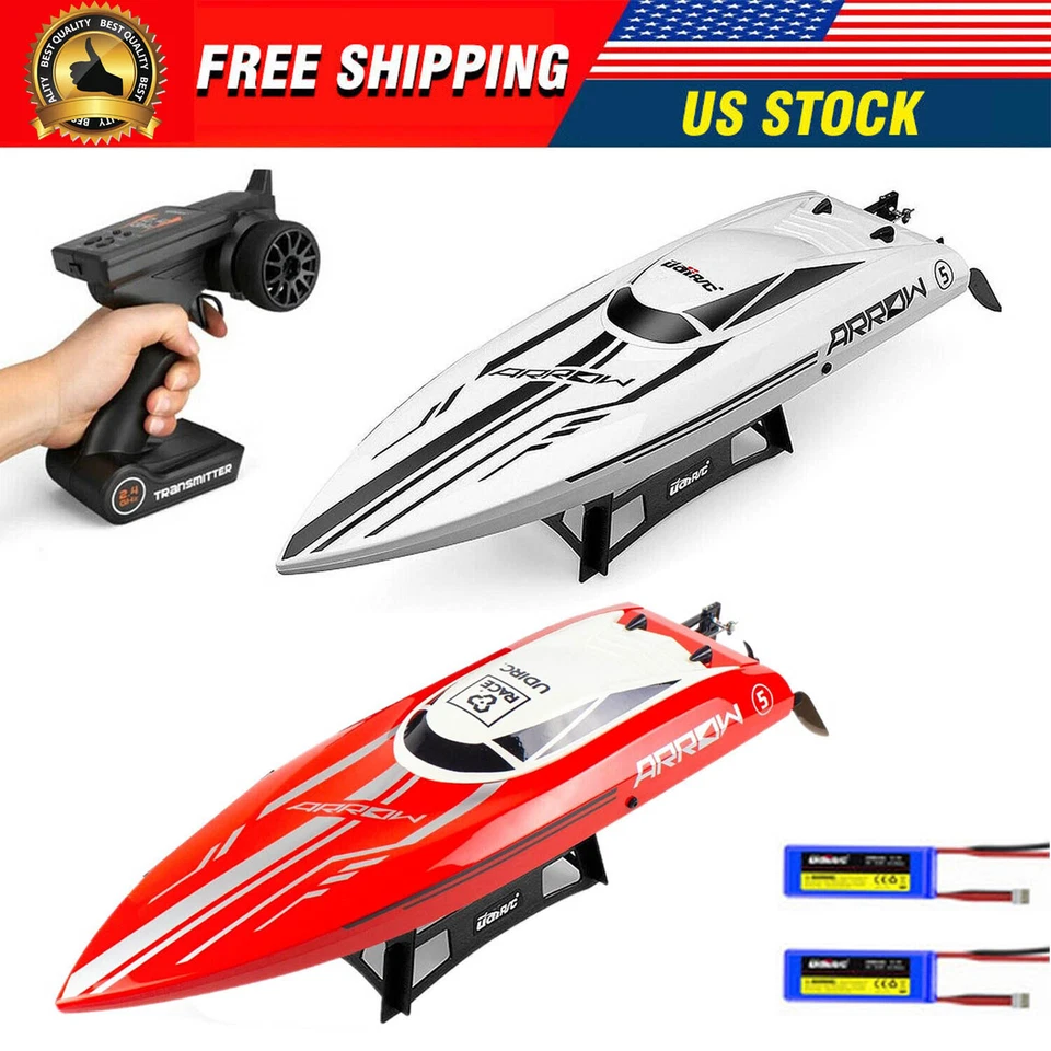 High Speed Remote Control Boat UDI Brushless RC Racing Boat For Adult Kids Gift - Image 1 of 1