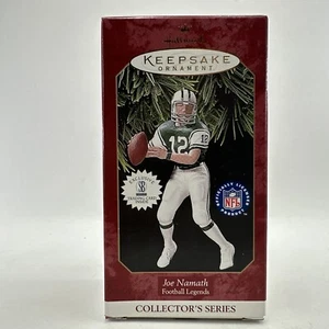 JOE NAMATH HALLMARK KEEPSAKE CHRISTMAS ORNAMENT NEW YORK JETS ALABAMA NEW GIFT - Picture 1 of 6