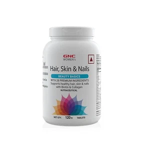 GNC Women's Hair, Skin and Nails - 120 Tablets LONG EXPIRY- FAST SHIPPING - Picture 1 of 9