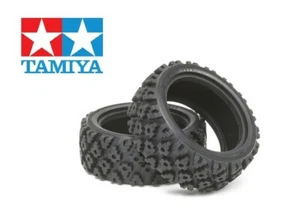 RC CAR 1/10 RALLY BLOCK REIFEN 26mm (2ST.) FÜR TAMIYA # 300050476 - Bild 1 von 1