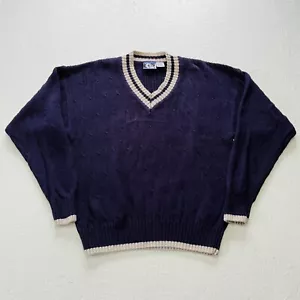 Vintage Today's News Herren Strukturpullover Ramie Baumwollpullover Gr. XL - Bild 1 von 10