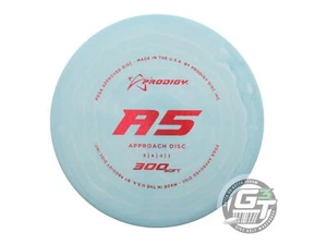 NEW Prodigy Discs 300 Soft A5 170g Sky Blue Red Prism Foil Midrange Golf Disc - Picture 1 of 1