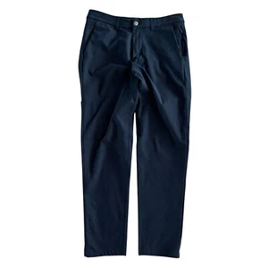 Lululemon ABC Classic-Fit Dress Pants Warpstreme Mens 30x28 Deep Navy Blue - Picture 1 of 3