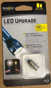 NUOVO aggiornamento LED Nite Ize per torce a celle C&D 55 LUMEN - Foto 1 di 2