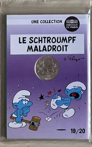 10 Euro Coincard Frankreich 2020, Schlümpfe Silber No. 19 - Bild 1 von 1
