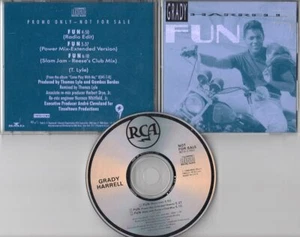 Grady Harrell Promo-CD FUN © 1989 USA Funk Soul RCA 9010-2-RDJ 3-track Remixes - Picture 1 of 1