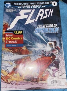 Flash, The (5th Series) #1 DC | Rebirth Captain Cold - Walmart 3 Pack Sealed - Picture 1 of 1